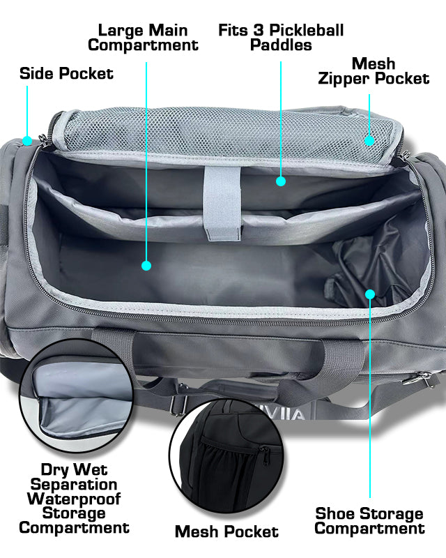 Aniviia 2-in-1 Duffle Bag Backpack