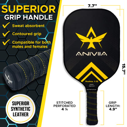 Aniviia Voltic 1.0 Paddle Set of 2 - USAPA Approved (16mm Core)
